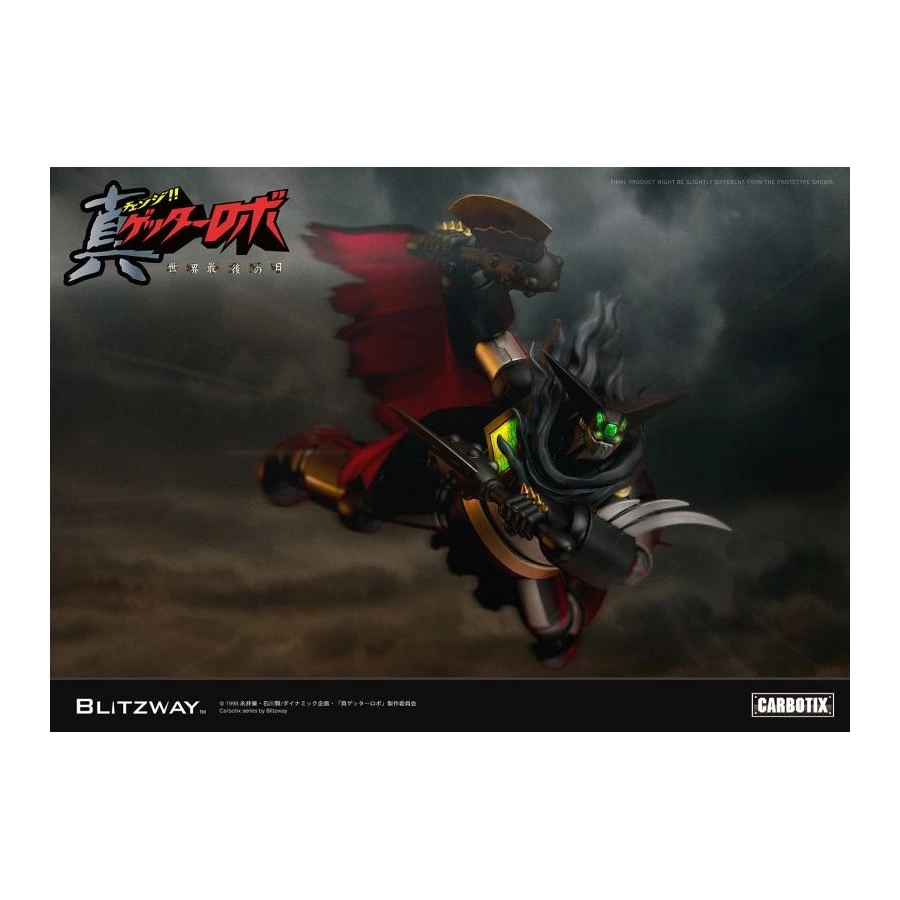 5PRO Studio Blitzway Carbotix Hybrid Carbon Action Figure Series CX-002B Getter Robot Armageddon Black Getter 11 5PRO Studio Blitzway Carbotix Hybrid Carbon Action Figure Series CX-002B Getter Robot Armageddon Black Getter - Image 11