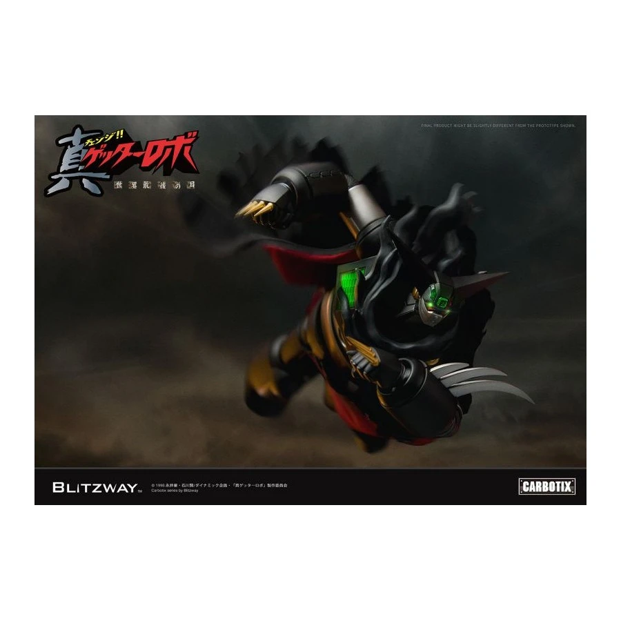 5PRO Studio Blitzway Carbotix Hybrid Carbon Action Figure Series CX-002B Getter Robot Armageddon Black Getter 12 5PRO Studio Blitzway Carbotix Hybrid Carbon Action Figure Series CX-002B Getter Robot Armageddon Black Getter - Image 12