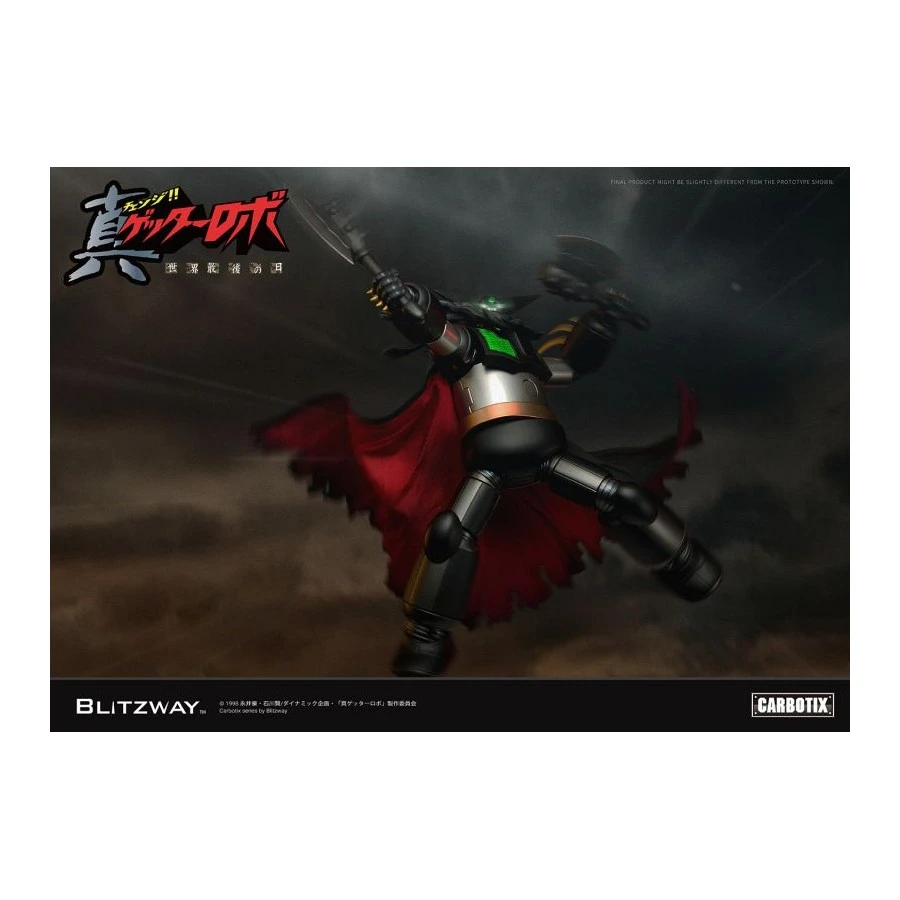 5PRO Studio Blitzway Carbotix Hybrid Carbon Action Figure Series CX-002B Getter Robot Armageddon Black Getter 13 5PRO Studio Blitzway Carbotix Hybrid Carbon Action Figure Series CX-002B Getter Robot Armageddon Black Getter - Image 13