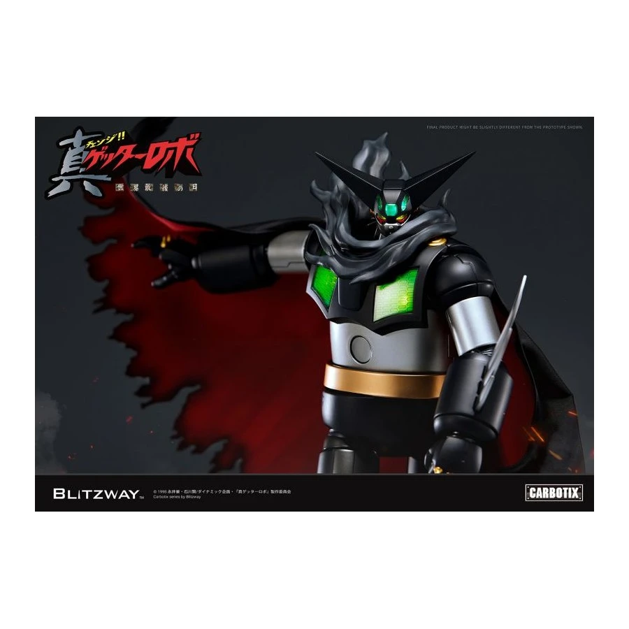 5PRO Studio Blitzway Carbotix Hybrid Carbon Action Figure Series CX-002B Getter Robot Armageddon Black Getter 3 5PRO Studio Blitzway Carbotix Hybrid Carbon Action Figure Series CX-002B Getter Robot Armageddon Black Getter - Image 3