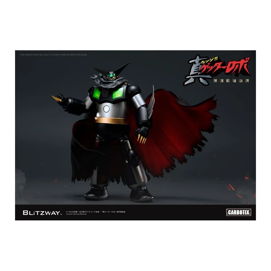 5PRO Studio Blitzway Carbotix Hybrid Carbon Action Figure Series CX-002B Getter Robot Armageddon Black Getter 5 5PRO Studio Blitzway Carbotix Hybrid Carbon Action Figure Series CX-002B Getter Robot Armageddon Black Getter - Image 5