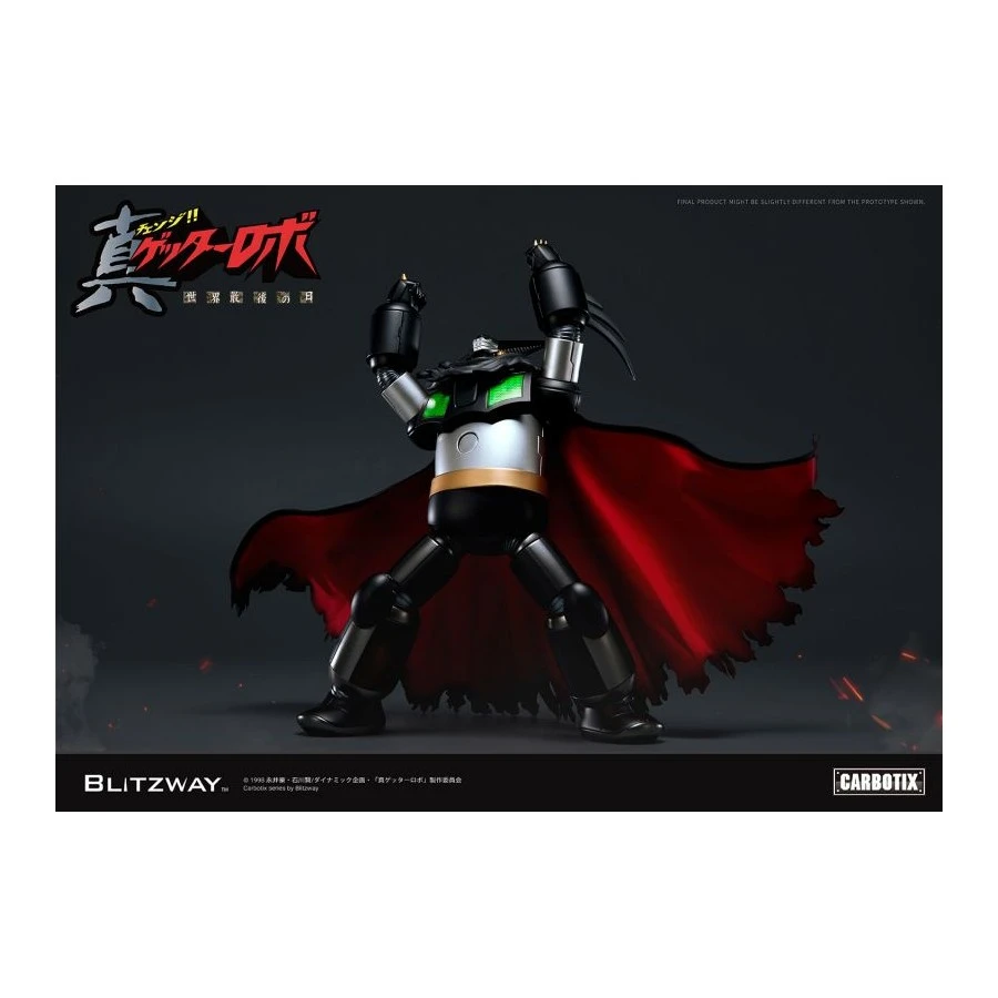 5PRO Studio Blitzway Carbotix Hybrid Carbon Action Figure Series CX-002B Getter Robot Armageddon Black Getter 6 5PRO Studio Blitzway Carbotix Hybrid Carbon Action Figure Series CX-002B Getter Robot Armageddon Black Getter - Image 6