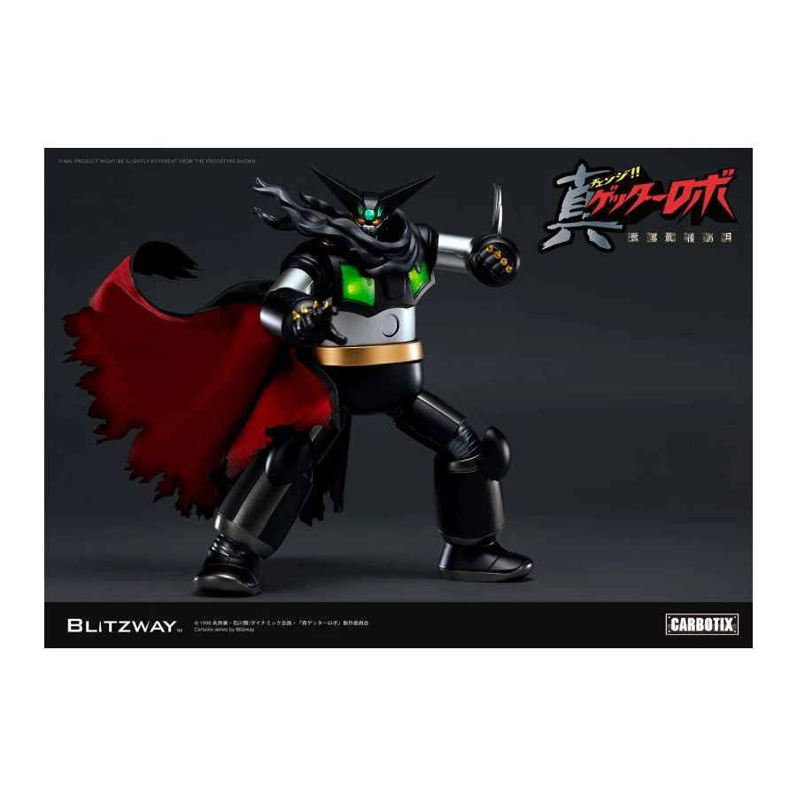 5PRO Studio Blitzway Carbotix Hybrid Carbon Action Figure Series CX-002B Getter Robot Armageddon Black Getter 8 5PRO Studio Blitzway Carbotix Hybrid Carbon Action Figure Series CX-002B Getter Robot Armageddon Black Getter - Image 8