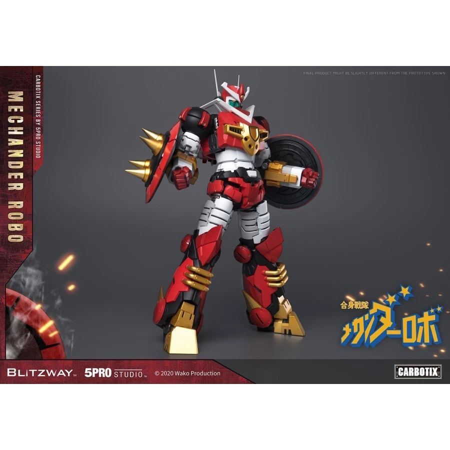 5PRO Studio Blitzway Carbotix Hybrid Carbon Action Figure Series CX-003 Mechander Robot 6 5PRO Studio Blitzway Carbotix Hybrid Carbon Action Figure Series CX-003 Mechander Robot - Image 6