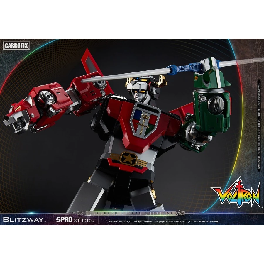 5PRO Studio Blitzway Carbotix Hybrid Carbon Action Figure Series CX-004 Defender Of The Universe Voltron Blitzway 12 5PRO Studio Blitzway Carbotix Hybrid Carbon Action Figure Series CX-004 Defender Of The Universe Voltron Blitzway - Image 12