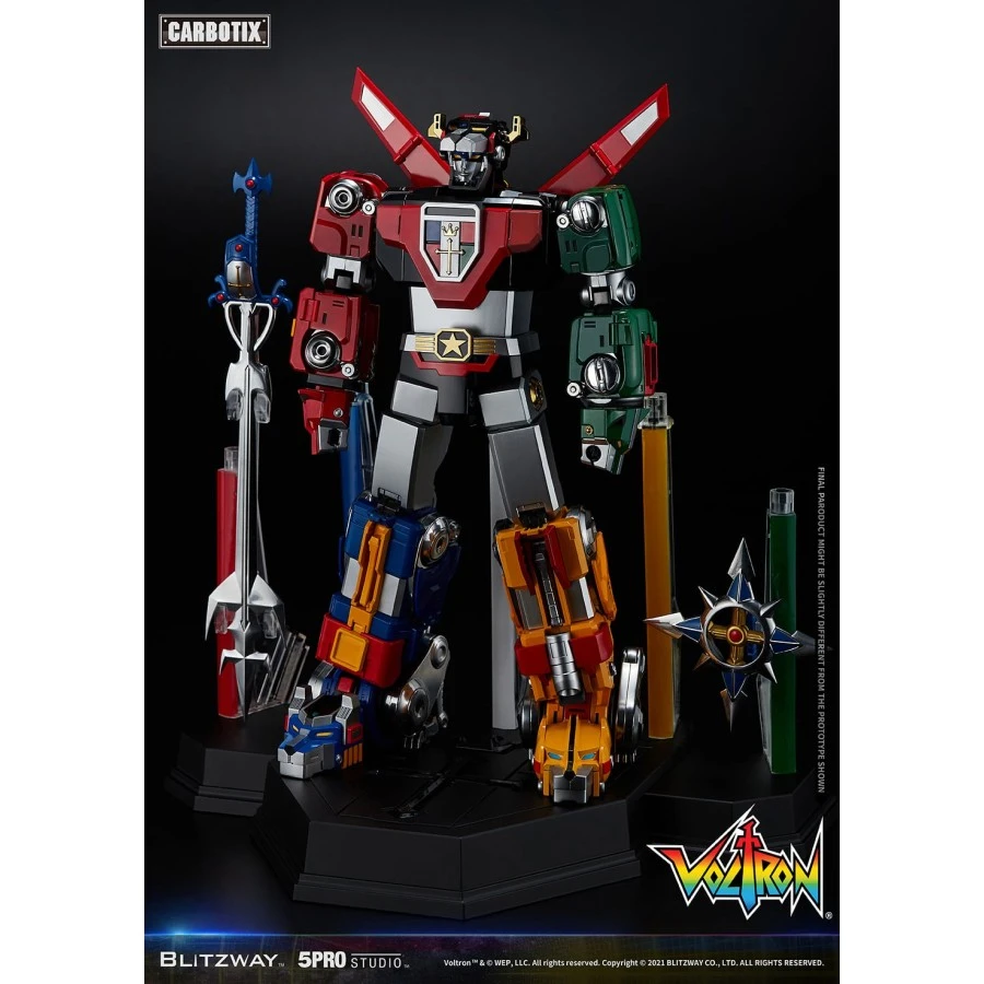 5PRO Studio Blitzway Carbotix Hybrid Carbon Action Figure Series CX-004 Defender Of The Universe Voltron Blitzway 13 5PRO Studio Blitzway Carbotix Hybrid Carbon Action Figure Series CX-004 Defender Of The Universe Voltron Blitzway - Image 13
