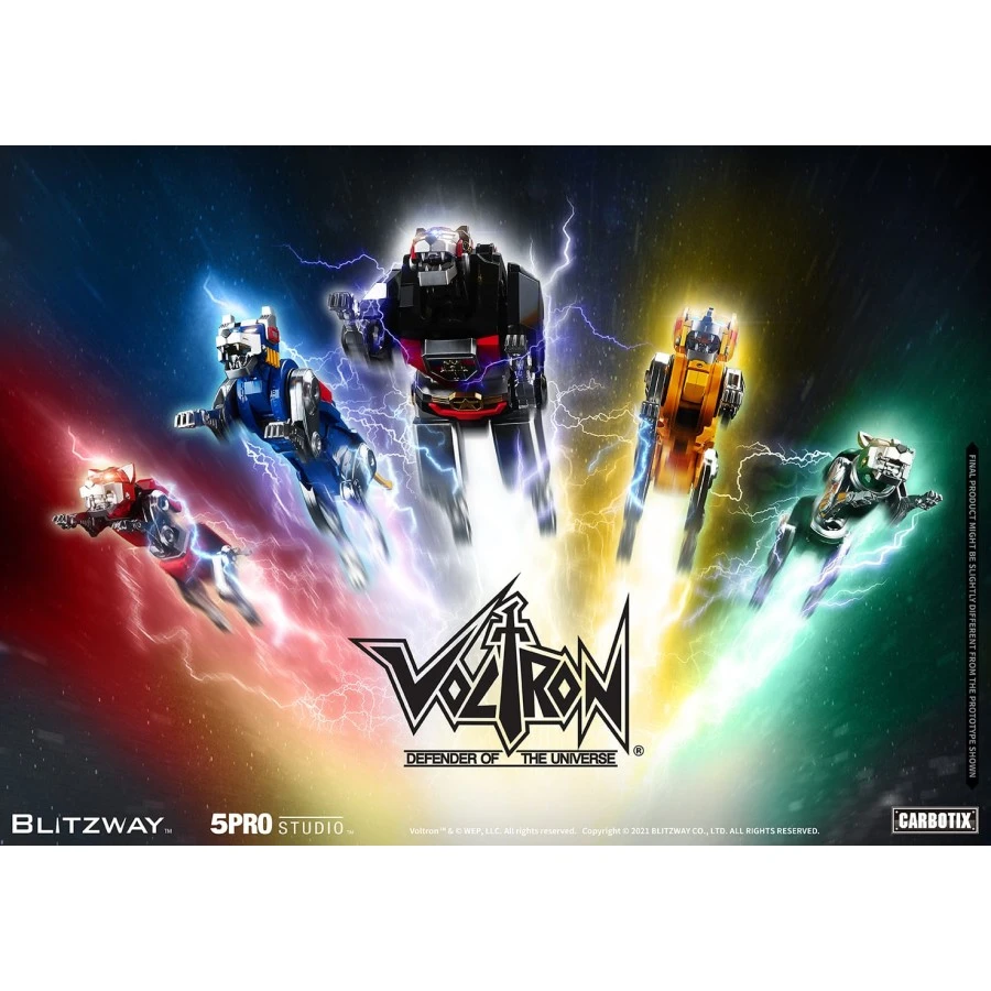 5PRO Studio Blitzway Carbotix Hybrid Carbon Action Figure Series CX-004 Defender Of The Universe Voltron Blitzway 14 5PRO Studio Blitzway Carbotix Hybrid Carbon Action Figure Series CX-004 Defender Of The Universe Voltron Blitzway - Image 14