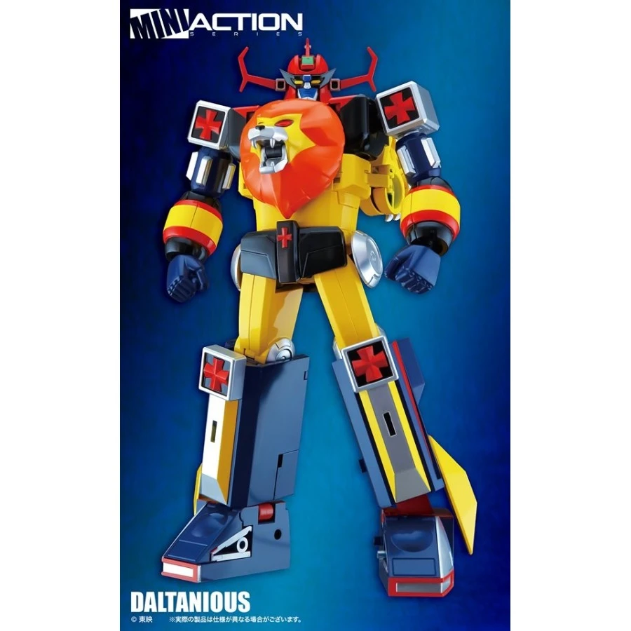 Action Toys Super Robot Mini Action Series MA-04 Daltanious 1 Action Toys Super Robot Mini Action Series MA-04 Daltanious