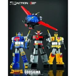 Action Toys Super Robot Mini Action Series MA-05 God Sigma -Japan World Negozio action toys super robot mini action series ma 05 god sigma 2
