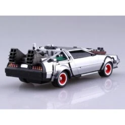 Aoshima Movie Mecha Series 13 Back To The Future III DeLorean 1/43 Scale Model Kit -Japan World Negozio aoshima movie mecha series 13 back to the future iii delorean 143 scale model kit 5