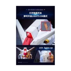 Bandai BN Head Collection Vol.1 Mobile Suit Gundam RX-78-2 Gundam Head Sculpt -Japan World Negozio bandai bn head collection vol1 mobile suit gundam rx 78 2 gundam head sculpt 4