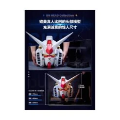 Bandai BN Head Collection Vol.1 Mobile Suit Gundam RX-78-2 Gundam Head Sculpt -Japan World Negozio bandai bn head collection vol1 mobile suit gundam rx 78 2 gundam head sculpt 6