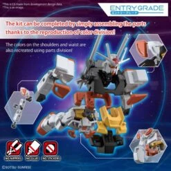 Bandai Entry Grade Mobile Suit Gundam Lah -Japan World Negozio bandai entry grade mobile suit gundam lah 5