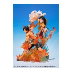 Bandai Figuarts Zero One Piece Monkey D. Luffy Brother's Bond -Japan World Negozio bandai figuarts zero one piece monkey d luffy brother s bond 4