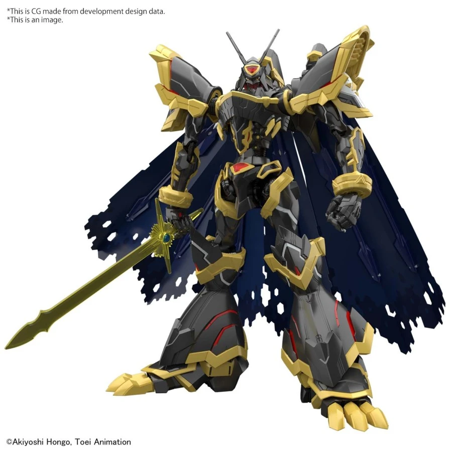 Bandai Figure-Rise Digimon Alphamon Amplified 2 Bandai Figure-Rise Digimon Alphamon Amplified - Image 2