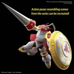 Bandai Figure-Rise Digimon Dukemon Gallantmon -Japan World Negozio bandai figure rise digimon dukemon gallantmon 4