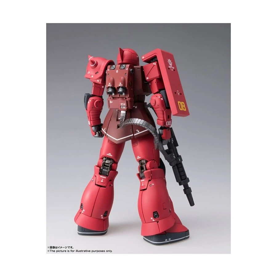 Bandai Gundam Fix Metal Composite Mobile Suit Gundam MS-05S Char's Zaku I 2 Bandai Gundam Fix Metal Composite Mobile Suit Gundam MS-05S Char's Zaku I - Image 2