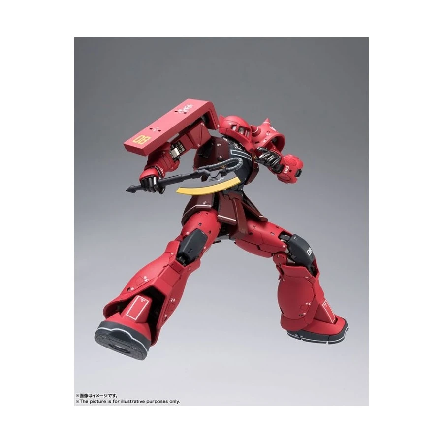 Bandai Gundam Fix Metal Composite Mobile Suit Gundam MS-05S Char's Zaku I 4 Bandai Gundam Fix Metal Composite Mobile Suit Gundam MS-05S Char's Zaku I - Image 4
