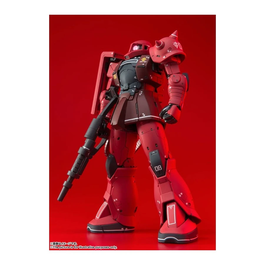 Bandai Gundam Fix Metal Composite Mobile Suit Gundam MS-05S Char's Zaku I 9 Bandai Gundam Fix Metal Composite Mobile Suit Gundam MS-05S Char's Zaku I - Image 9