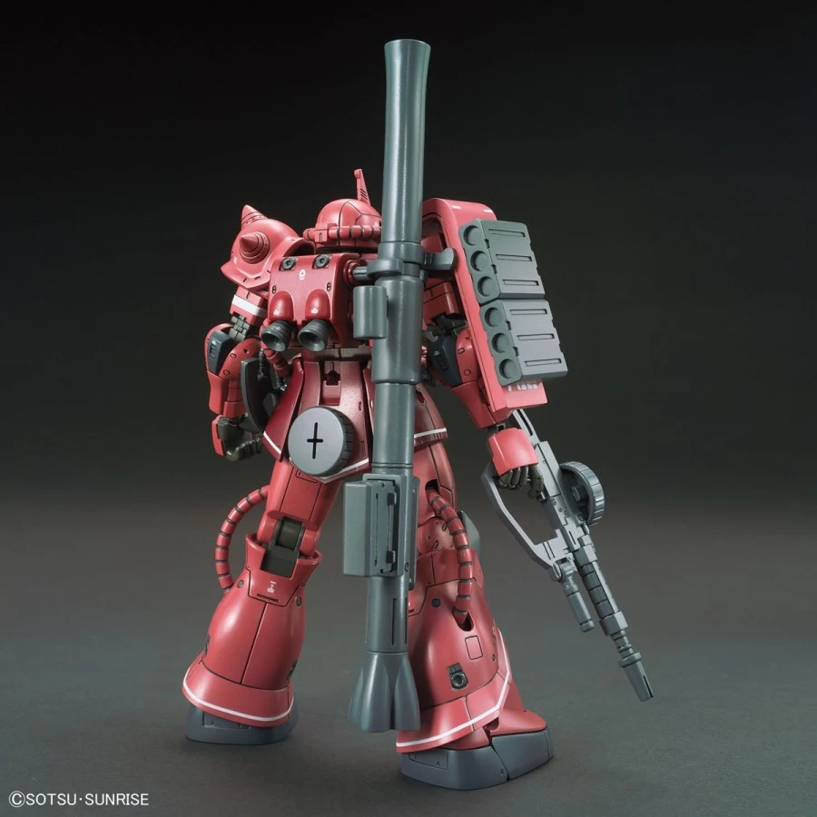 Bandai High Grade HG 1/144 Mobile Suit Gundam MS-06S Zaku II Red Comet Version 2 Bandai High Grade HG 1/144 Mobile Suit Gundam MS-06S Zaku II Red Comet Version - Image 2