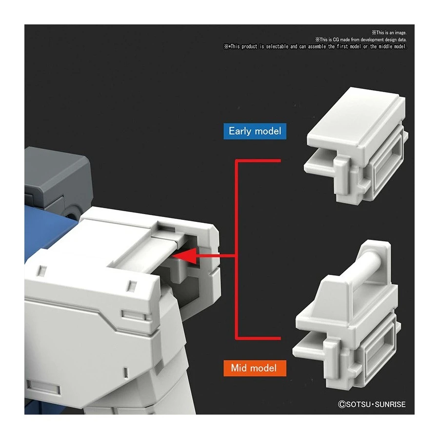 Bandai High Grade HG 1/144 Mobile Suit Gundam RX-78-2 Gundam Origin 4 Bandai High Grade HG 1/144 Mobile Suit Gundam RX-78-2 Gundam Origin - Image 4