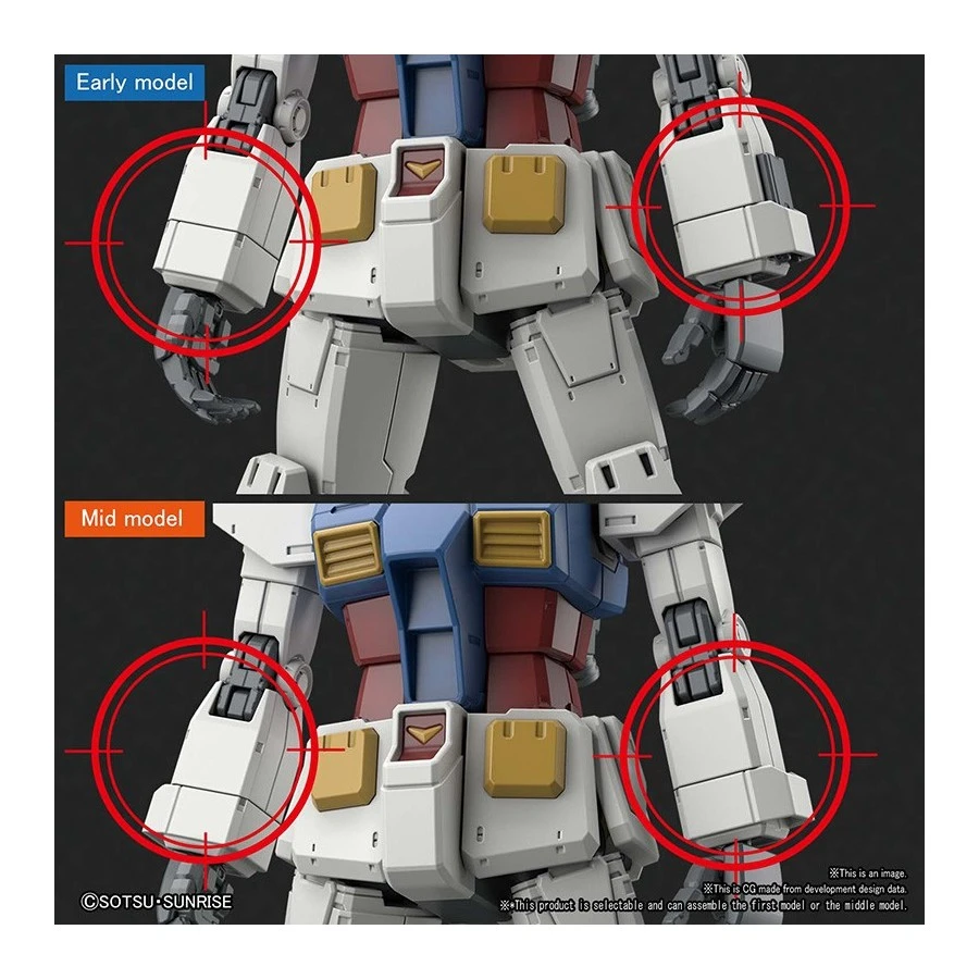 Bandai High Grade HG 1/144 Mobile Suit Gundam RX-78-2 Gundam Origin 5 Bandai High Grade HG 1/144 Mobile Suit Gundam RX-78-2 Gundam Origin - Image 5