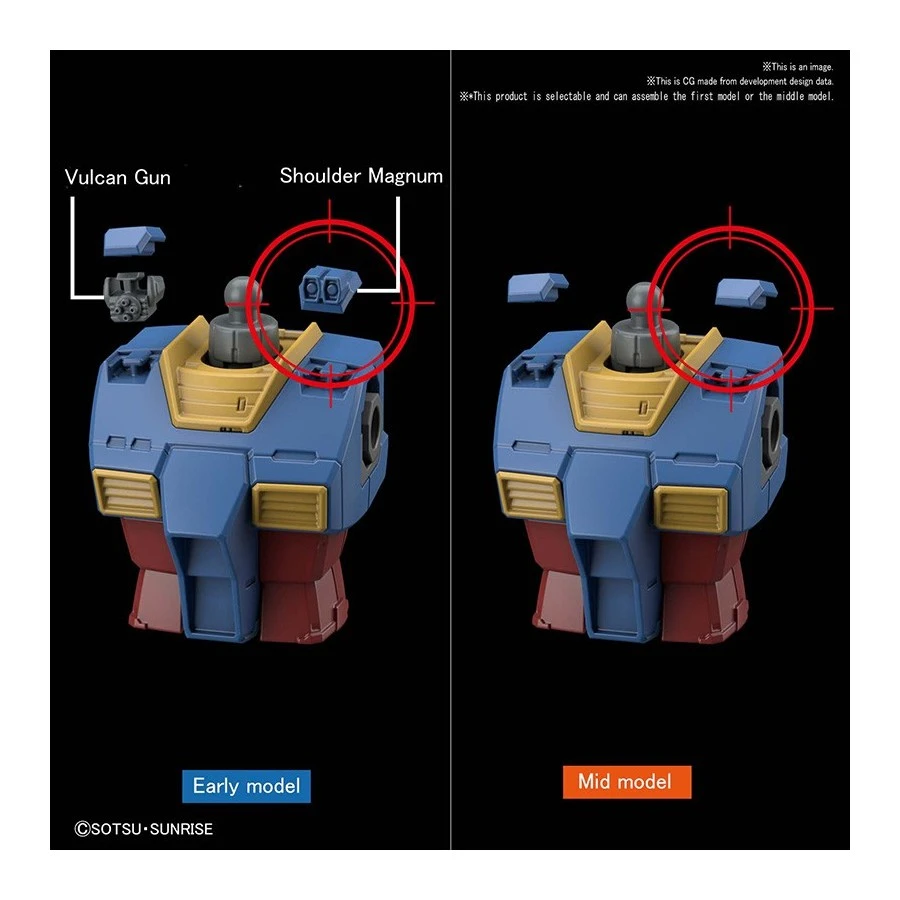 Bandai High Grade HG 1/144 Mobile Suit Gundam RX-78-2 Gundam Origin 7 Bandai High Grade HG 1/144 Mobile Suit Gundam RX-78-2 Gundam Origin - Image 7
