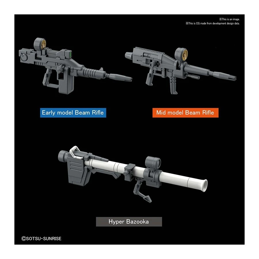 Bandai High Grade HG 1/144 Mobile Suit Gundam RX-78-2 Gundam Origin 9 Bandai High Grade HG 1/144 Mobile Suit Gundam RX-78-2 Gundam Origin - Image 9