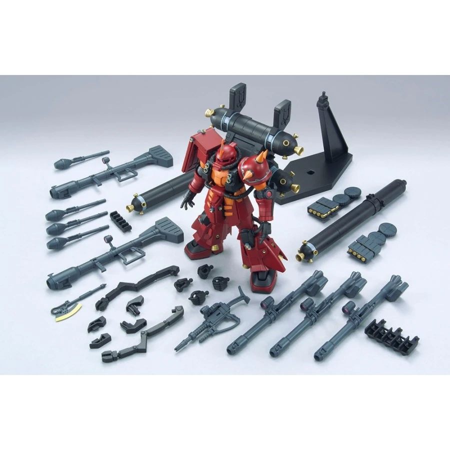 Bandai High Grade HG 1/144 Mobile Suit Gundam MS-06R Zaku II High Mobility Type Reuse "P" Device Thunderbolt Version 8 Bandai High Grade HG 1/144 Mobile Suit Gundam MS-06R Zaku II High Mobility Type Reuse "P" Device Thunderbolt Version - Image 8