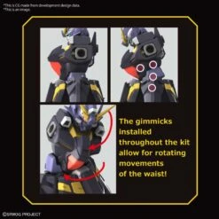 Bandai High Grade HG 1/144 Super Robot Wars Huckebein Mk-II -Japan World Negozio bandai high grade hg 1144 super robot wars huckebein mk ii 5