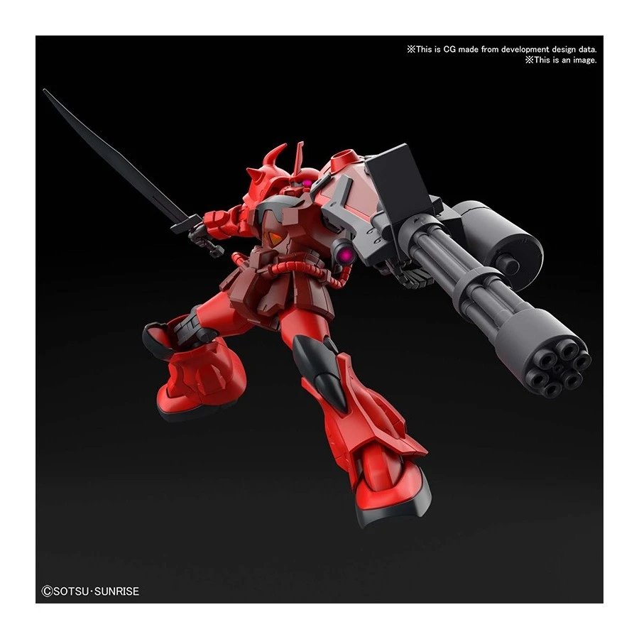 Bandai High Grade HGGB 1/144 Mobile Suit Gundam Gouf Crimson Custom 4 Bandai High Grade HGGB 1/144 Mobile Suit Gundam Gouf Crimson Custom - Image 4