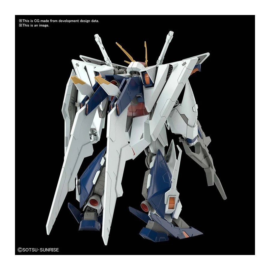 Bandai High Grade HGUC 1/144 Mobile Suit Gundam RX-105 Ξ Gundam 2 Bandai High Grade HGUC 1/144 Mobile Suit Gundam RX-105 Ξ Gundam - Image 2