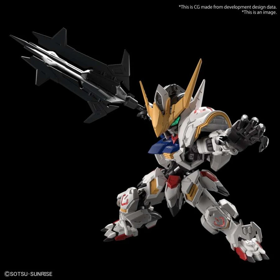 Bandai Master Grade SD MGSD Mobile Suit Gundam ASW-G-08 Gundam Barbatos 3 Bandai Master Grade SD MGSD Mobile Suit Gundam ASW-G-08 Gundam Barbatos - Image 3