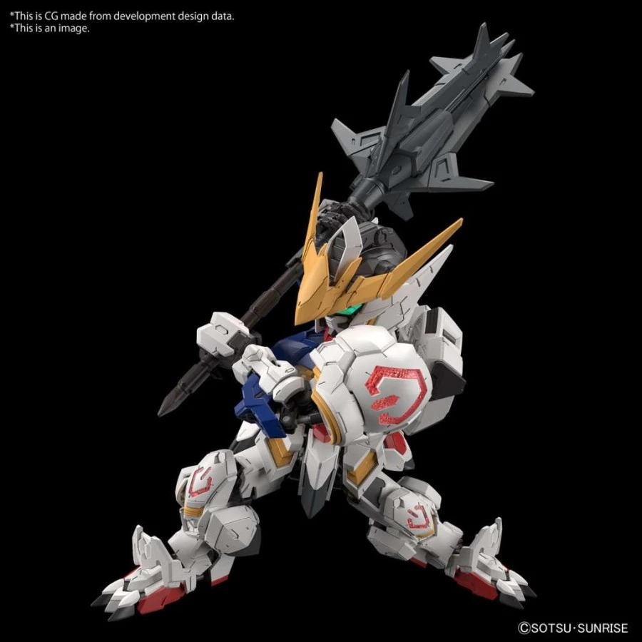Bandai Master Grade SD MGSD Mobile Suit Gundam ASW-G-08 Gundam Barbatos 5 Bandai Master Grade SD MGSD Mobile Suit Gundam ASW-G-08 Gundam Barbatos - Image 5