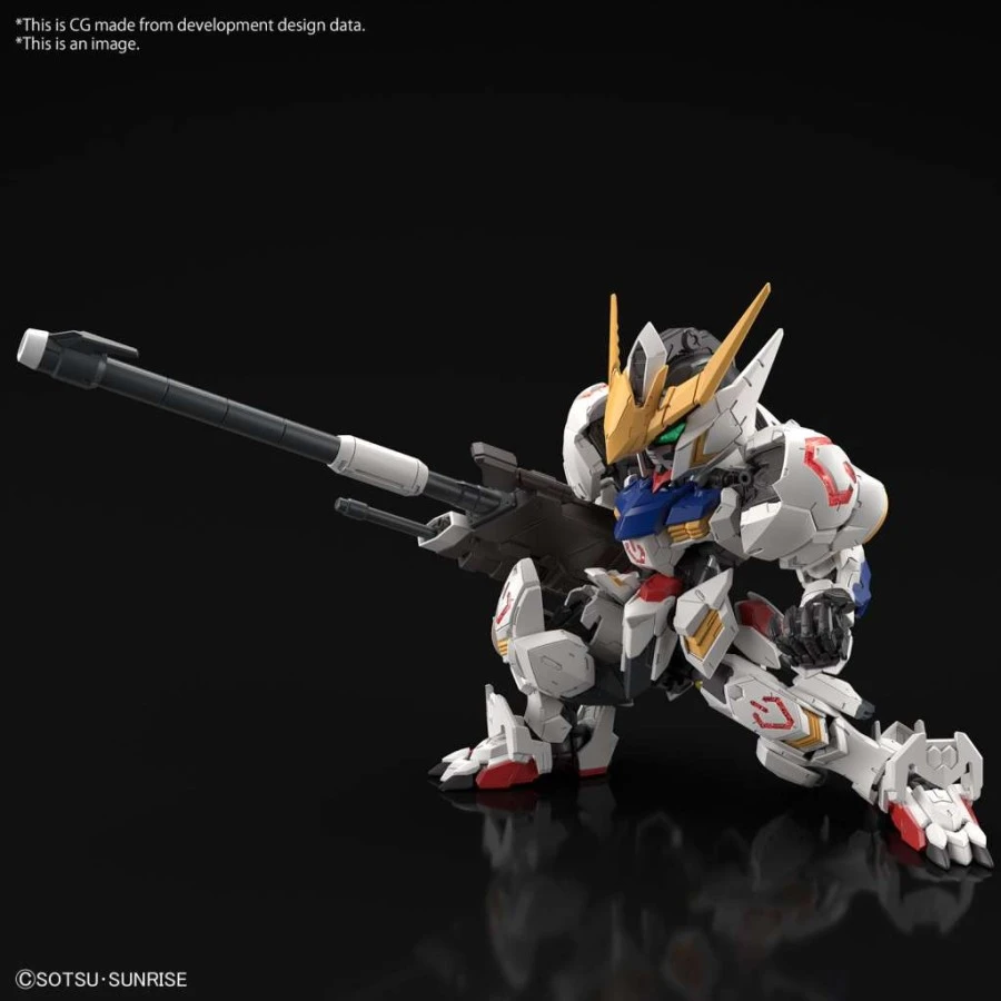 Bandai Master Grade SD MGSD Mobile Suit Gundam ASW-G-08 Gundam Barbatos 8 Bandai Master Grade SD MGSD Mobile Suit Gundam ASW-G-08 Gundam Barbatos - Image 8