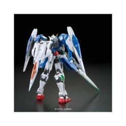 Bandai Real Grade RG 1/144 Mobile Suit Gundam GN-0000+GNR-010 00 Raiser -Japan World Negozio bandai real grade rg 1 144 mobile suit gundam gn 0000gnr 010 00 raiser 3