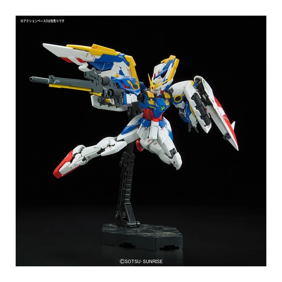 Bandai Real Grade RG 1/144 Mobile Suit Gundam XXXG-01W Wing Gundam EW Version 4 Bandai Real Grade RG 1/144 Mobile Suit Gundam XXXG-01W Wing Gundam EW Version - Image 4