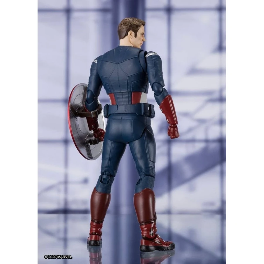 Bandai S.H. Figuarts Avengers Endgame Captain America CAP VS CAP Edition 2 Bandai S.H. Figuarts Avengers Endgame Captain America CAP VS CAP Edition - Image 2