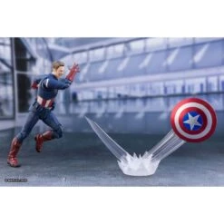 Bandai S.H. Figuarts Avengers Endgame Captain America CAP VS CAP Edition 14 Bandai S.H. Figuarts Avengers Endgame Captain America CAP VS CAP Edition -Japan World Negozio bandai sh figuarts avengers endgame captain america cap vs cap edition 5