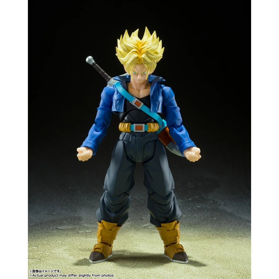 Bandai S.H. Figuarts Dragon Ball Z Trunks Super Saiyan Boy From The Future 2 Bandai S.H. Figuarts Dragon Ball Z Trunks Super Saiyan Boy From The Future - Image 2