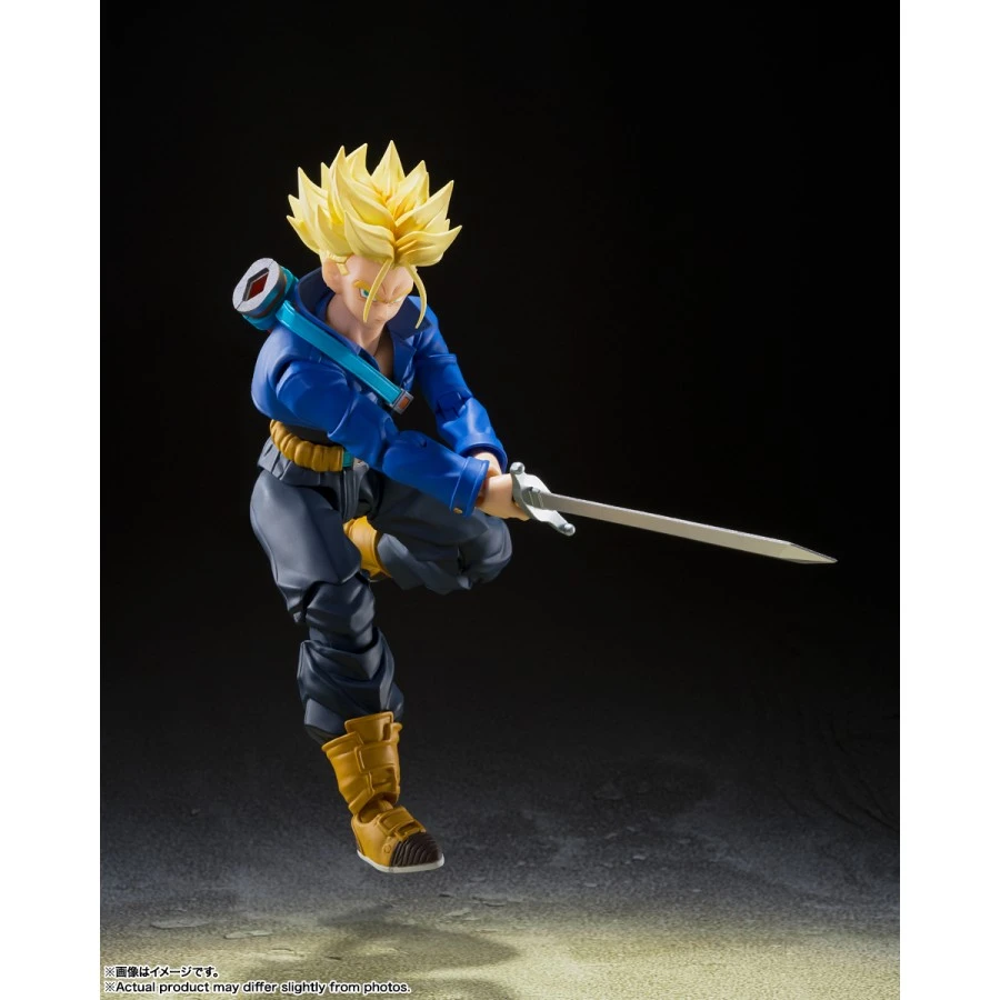 Bandai S.H. Figuarts Dragon Ball Z Trunks Super Saiyan Boy From The Future 5 Bandai S.H. Figuarts Dragon Ball Z Trunks Super Saiyan Boy From The Future - Image 5