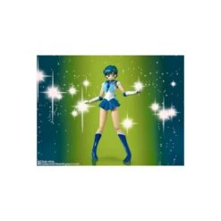 Bandai S.H. Figuarts Sailor Moon Sailor Mercury Animation Color Edition -Japan World Negozio bandai sh figuarts sailor moon sailor mercury animation color edition 4