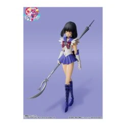 Bandai S.H. Figuarts Sailor Moon Sailor Saturn Animation Color Edition -Japan World Negozio bandai sh figuarts sailor moon sailor saturn animation color edition 2