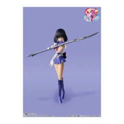 Bandai S.H. Figuarts Sailor Moon Sailor Saturn Animation Color Edition -Japan World Negozio bandai sh figuarts sailor moon sailor saturn animation color edition 3