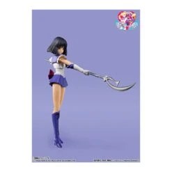 Bandai S.H. Figuarts Sailor Moon Sailor Saturn Animation Color Edition -Japan World Negozio bandai sh figuarts sailor moon sailor saturn animation color edition 4
