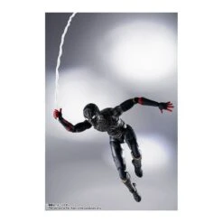Bandai S.H. Figuarts Spider-Man No Way Home Spider-Man Black & Gold Suit -Japan World Negozio bandai sh figuarts spider man no way home spider man black gold suit 2