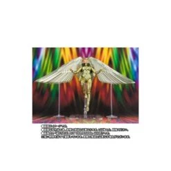 Bandai S.H. Figuarts Wonder Woman WW84 Gold Armor -Japan World Negozio bandai sh figuarts wonder woman ww84 gold armor 4