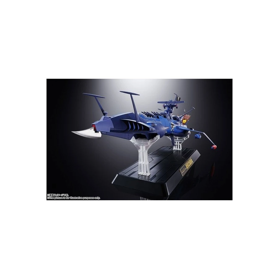 Bandai Soul Of Chogokin GX-93 Space Pirate Captain Harlock Pirate Spaceship Arcadia 4 Bandai Soul Of Chogokin GX-93 Space Pirate Captain Harlock Pirate Spaceship Arcadia - Image 4