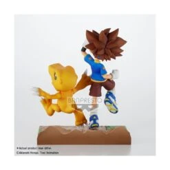 Banpresto DXF Adventure Archives Digimon Adventure Taichi & Agumon -Japan World Negozio banpresto dxf adventure archives digimon adventure taichi agumon 4