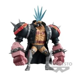 Banpresto DXF One Piece Film Red The Grandline Men Franky -Japan World Negozio banpresto dxf one piece film red the grandline men franky 3